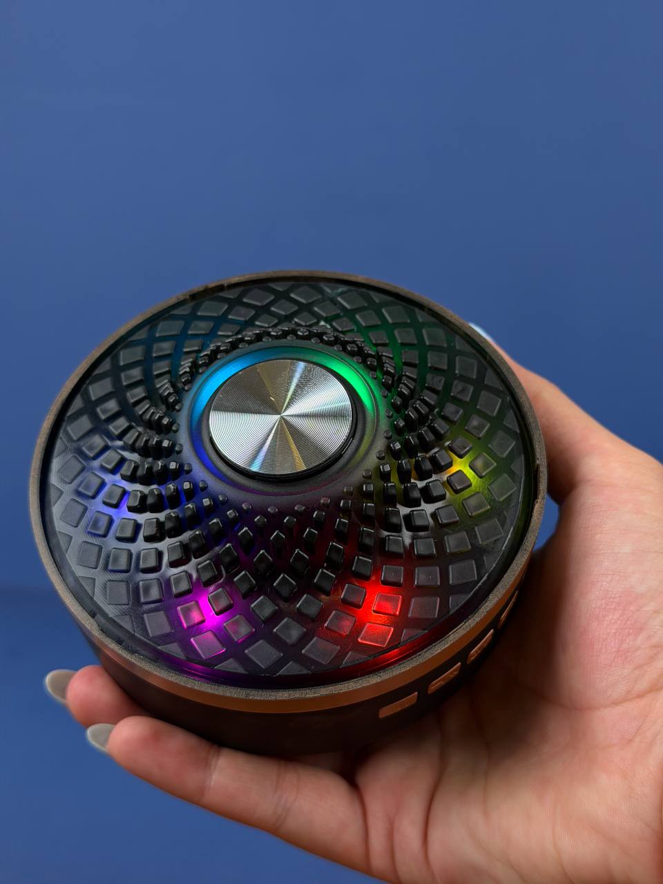 اسپیکر بلوتوثی چراغ دار BIG DIAMOND اسپیکر دکوراتیو LED با بلوتوث 5.3 و باتری شارژی
