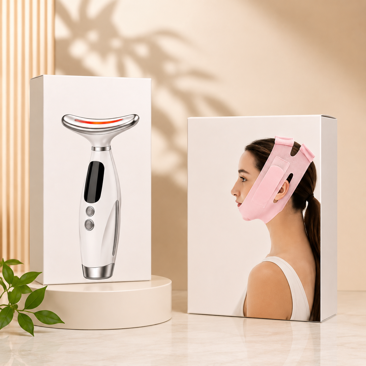 پکیج حرفه‌ای فرم‌دهی غبغب، کانتور صورت و ایجاد خط فک V