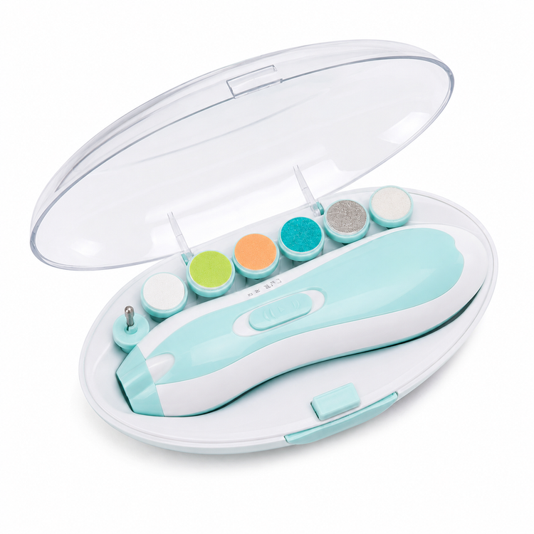 سوهان برقی ناخن کودک و نوزاد TD-288 اورجینال | ۶ سری، چراغ LED و موتور کمصدا
