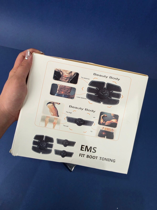 دستگاه عضلهساز بازو و سیکسپک EMS اورجینال Mobile-Gym (مجموعه ۳ عددی) | تحریککننده عضلانی چربیسوز