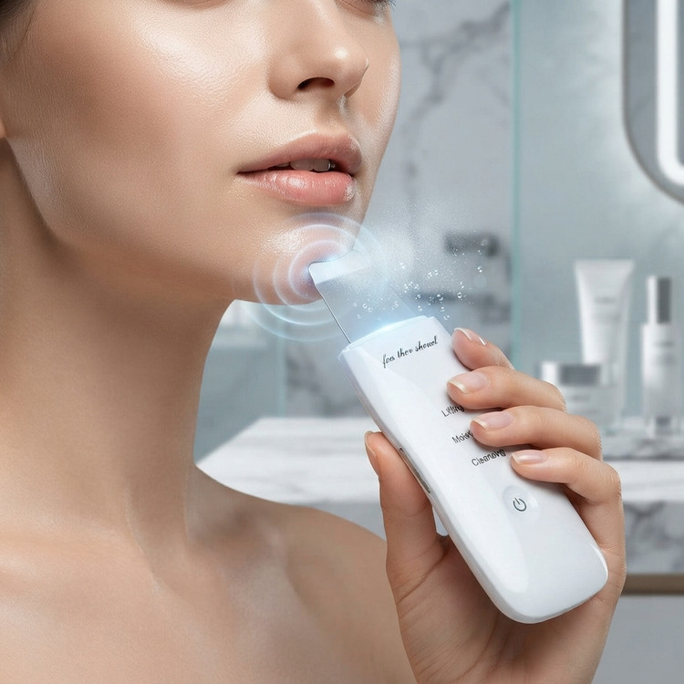 دستگاه اتو صورت اولتراسونیک اورجینال MUTE 8818 | پاکسازی عمیق، آبرسانی و لیفت در خانه