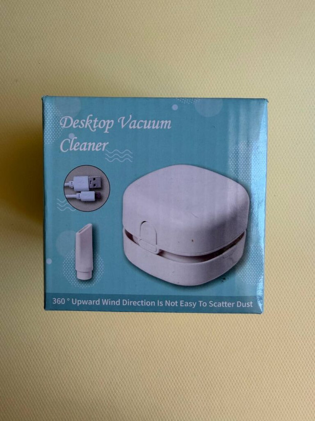 جارو شارژی دسکتاپ اورجینال | مینی جارو رومیزی Desktop Vacuum Cleaner با سری باریک