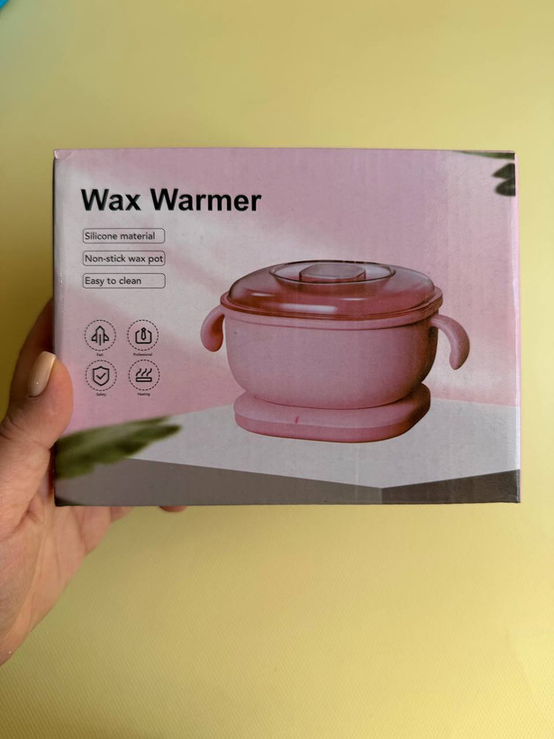 دستگاه ذوب وکس سیلیکونی تاشو Wax Warmer اورجینال | موم گرمکن ۴۰۰ میلیلیتری ۱۰۰ وات
