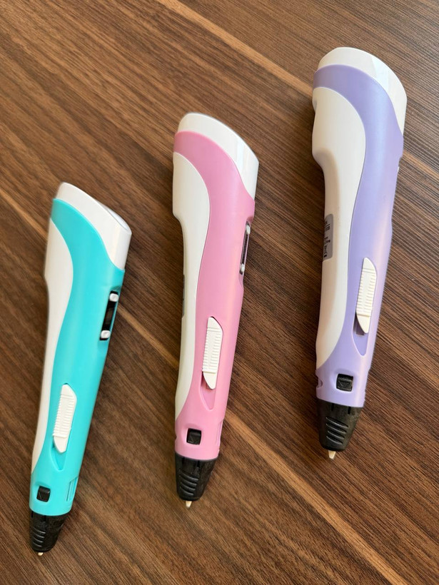 قلم طراحی سه بعدی مدل 3D PEN-2 اورجینال | نمایشگر دار با تنظیم سرعت و پشتیبانی از فیلامنت PLA و ABS