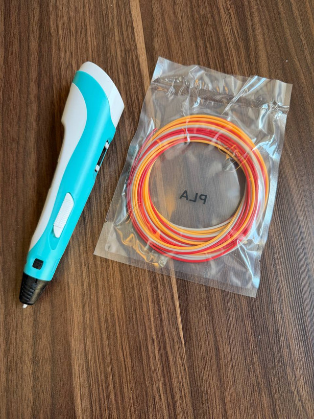 قلم طراحی سه بعدی مدل 3D PEN-2 اورجینال | نمایشگر دار با تنظیم سرعت و پشتیبانی از فیلامنت PLA و ABS